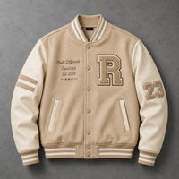 Blouson universitaire personnalisé homme femme, style vintage Letterman, broderie, patch chenille, rétro, streetwear, mode, vêtement d'extérieur, OEM