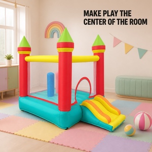 Château gonflable pour enfants Noco Kids, couleur personnalisée, petit modèle, en tissu Oxford, <span class=keywords><strong>portable</strong></span>, pour intérieur et extérieur, équipement de jeu Fortnite - Product Image 1
