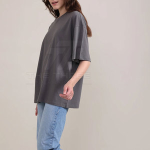 Camisetas Extra Grandes para Mujer, Elegantes y Funcionales, Ecológicas, 100% Algodón, Transpirables, de Alta Calidad para Exportación al por Mayor - Product Image 3