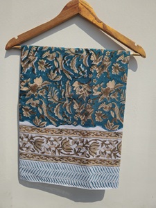 Cotton <b>Sarong</b> Pareo Beach Wrap Hand Block Print <b>Bikini</b> Cover Up Lightweight Scarf for Women Indian Hand Block Print <b>Sarong</b> - Product Image 2