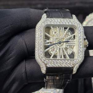 Wholesale Factory VVS Moissanite Diamond <b>Watches</b> Arabian Brand Studded Wrist With <b>Iced</b> <b>Out</b> <b>Watch</b> for Gift Passd <b>Watches</b> - Product Image 1