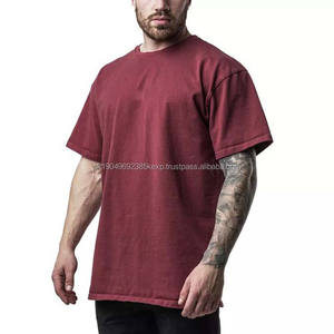 T-shirt pour homme, nouvelle arrivée, prix bas, design personnalisé OEM, vêtements pour homme, t-shirt à manches courtes, été, 100% coton, coupe ample - Product Image 3
