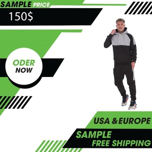 Conjunto Deportivo para Hombre con Capucha, Sudadera y Pantalones Jogger en Bloques de Color, Ropa Deportiva Informal 2026 - Product Image 6