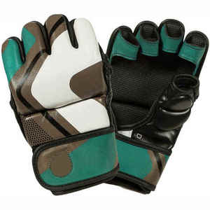 Guantes Ligeros para Entrenamiento de MMA, Diseño Único, Paneles Múltiples, Guantes para Artes Marciales, Servicio OEM/ODM Aceptable, Guantes de Medio Dedo - Product Image 1