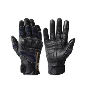 High Quality Leather Breathable Waterproof <b>Light</b> Weight Motorbike Gloves with Custom Logo <b>for</b> Outdoor Sports Motorcycle Gloves - Product Image 2