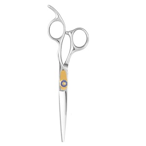 Ciseaux à effiler professionnels Ryzer Studio en acier inoxydable, pointe affûtée, pour droitiers, usage en salon, manche long non pliable, modèle pour cheveux - Product Image 4