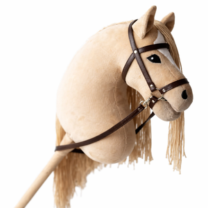 Juguete de Madera con Forma de Cabeza de Caballo para Montar, Color Gris, al por Mayor, OEM ODM, Tamaño Personalizable, Unisex, para Niños - Product Image 1