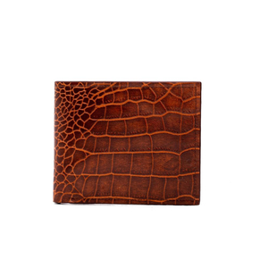 Cartera de Moda Ecológica Unisex con Logotipo Personalizado, de Cuero Genuino de Alta Calidad, Delgada, Plegable, con Cierre Abierto, Corta, para Efectivo - Product Image 4