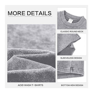Débardeurs en coton sans manches pour hommes, coupe décontractée, pour la gym, la course, la plage, la musculation, le fitness et l'entraînement athlétique - Product Image 6