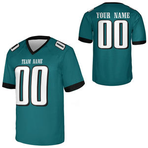 Camiseta de Fútbol Americano al por Mayor de Alta Calidad, Personalizada, de Malla Sublimada, con Nombre y Número del Equipo Impresos - Product Image 6