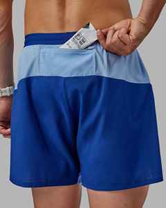 Shorts décontractés pour hommes personnalisés, couleur unie, séchage rapide, taille élastique, taille mi-haute, sportifs, tissés 100% coton, avec cordon de serrage, 160g - Product Image 4