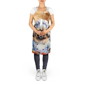 Unisex Large Multicolor Pekingese the Chef <b>Apron</b> for Cooking Baking <b>Gardening</b> for Adult Men and Women - Product Image 5