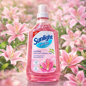น้ำยาทำความสะอาดพื้นซันไลท์ กลิ่นลิลลี่และชาขาว 1 กก. – ใช้ได้กับหลายพื้นผิว ไม่ต้องล้างออก แห้งเร็ว ไม่เหนียวเหนอะหนะ - Product Image 3