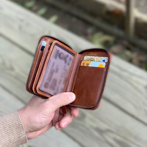 Portefeuille utilitaire en cuir véritable, conçu pour le rangement des clés et la commodité quotidienne, porte-clés en cuir, organiseur de clés de voyage - Product Image 6