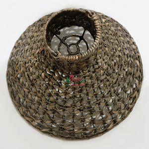 Artex Dong Thap Handmade <b>Boho</b> Pendant Light with Stylish Seagrass Weaving <b>Lampshade</b> for Bedroom & Living Room Direct Factory - Product Image 5