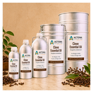 Huile essentielle de clou de girofle ambré foncé 100% pure et naturelle de qualité cosmétique, distillée à la vapeur pour la fabrication de savons et de bougies - Product Image 5