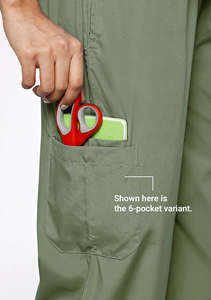 Conjuntos de Uniformes Médicos de Poliéster y Spandex para Uso Hospitalario en Verano, Unisex, para Enfermería y Medicina, OEM/ODM - Product Image 2