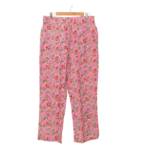 Premium Quality Indian Handmade Cotton Pajama <b>Set</b> For Womens Soft Comfortable Accessories Multi <b>Colour</b> Floral Summer Sleepwear - Product Image 6