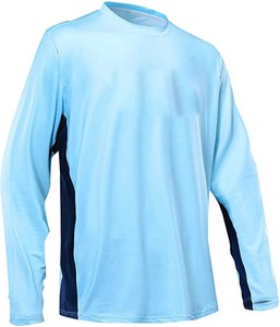 Chemise de pêche à manches longues pour homme, protection solaire UPF 50, évacuation de l'humidité, polyester et élasthanne, coupe performante - Product Image 5