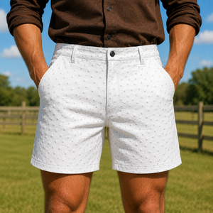 Embossed Ostrich Leather <b>Shorts</b> For <b>men</b>, <b>white</b> Ostrich print, <b>Men</b>’s Ostrich Leather <b>Shorts</b> , Trendy <b>Shorts</b> For <b>Men</b> Gift For Him - Product Image 1