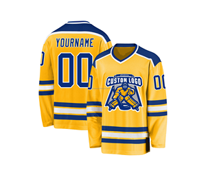 Nouveau design IRON ELEPHANT, maillot de hockey sur glace personnalisé de qualité supérieure en polyester, impression numérique, logo brodé, séchage rapide, respirant - Product Image 1
