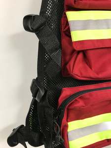 Chaleco de Seguridad Resistente Personalizado al por Mayor, Chaleco de Seguridad de Malla Negra Completa para Primeros Auxilios - Product Image 3