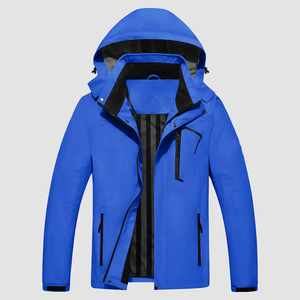 Veste de ski d'hiver pour homme, grande taille, avec logo personnalisé, fermeture éclair imperméable, coupe-vent, à capuche, parka de snowboard, randonnée en plein air, Greek Gear - Product Image 4