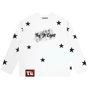 เสื้อยืดแขนยาวผ้าฝ้ายถัก 100% ยูนิเซ็กซ์ 250 GSM คอกลม ทรงปกติ นุ่ม สบาย - Product Image 6