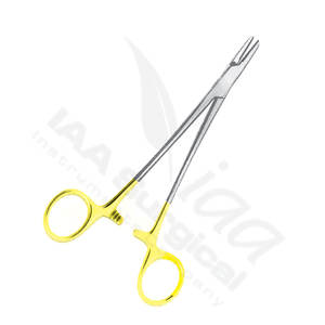 Pinzas Portaagujas de Acero Inoxidable de Alta Calidad con Bloqueo para Uso Quirúrgico y Hospitalario Reutilizables - Product Image 2
