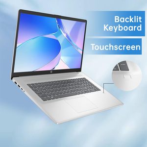 Portátil empresarial para profesionales de 17.3 pulgadas con pantalla táctil 1600*900, Ultra 5 225U, i7-1355U, 16GB DDR5, 1TB, Win11 Pro, color plata - Product Image 4