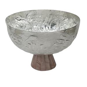 Cuencos clásicos para cocina, cuencos redondos de Metal y resina hechos a mano para servir frutas, para el hogar, Hotel, restaurante, suministros para Hotel - Product Image 1