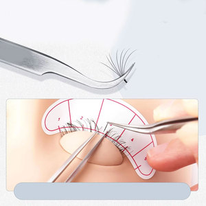แหนบปลายไฟเบอร์กันลื่น ความแม่นยำสูง สำหรับต่อขนตา - Product Image 4