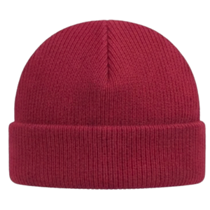 Berretto Invernale Personalizzato OEM ODM con Logo, Cappello in Maglia Acrilica con Anelli Metallici, Stile Punk Rock per Uomo - Product Image 3