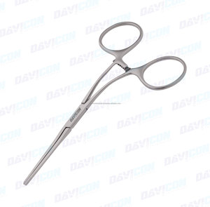 คีมตัดหนวดคิ้วโค้งตรง Cooley Neonatal Cl รุ่น ANG Shanks ขนาด 5 นิ้ว |   เครื่องมือผ่าตัดสแตนเลส - Product Image 6