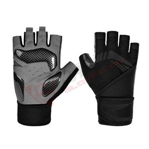 Gants de sport respirants antidérapants pour hommes et femmes, demi-doigts, respirants, pour toutes les saisons, pour l'entraînement en plein air, la salle de sport - Product Image 1