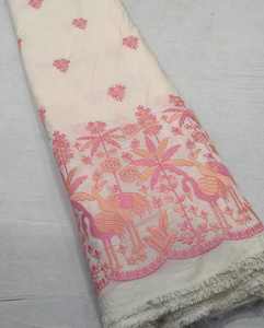Tissu en Chiffon Brodé Malty Dobby 100% Polyester Respirant Écologique pour Mariage, Couleurs Personnalisées, Fournisseur Textile Export - Product Image 3