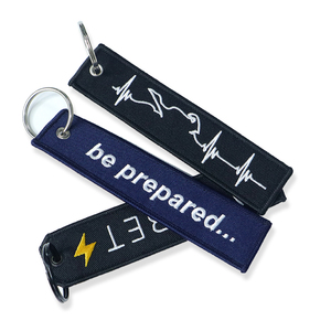 Wholesale Car Motorcycle Race Theme Fabric <b>Key</b> Chain Jet Tag Promotional Racers Custom Activities Logo Embroidered Keychain - Product Image 4