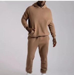 Conjunto Deportivo de 2 Piezas para Hombre, Estilo Urbano, con Estampado, Sudadera con Capucha de Manga Larga, Pantalones Deportivos, Cortavientos - Product Image 2