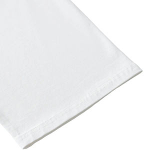 T-shirt ample à col rond en coton épais 200g, coupe européenne, épaules tombantes, triple couture, grande taille, personnalisable, haute qualité - Product Image 4