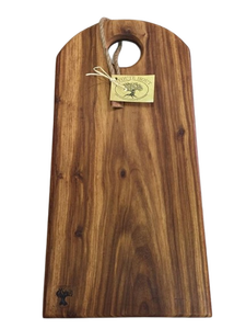 Wooden Chopping <b>Block</b> Rectangle <b>Shape</b> With Handle Single Piece Package Food Grade Cutting Board Easy to USe - Product Image 1