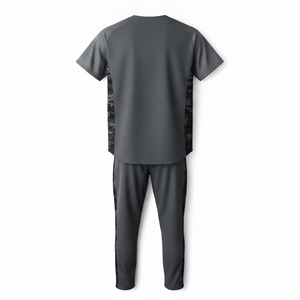 Factory Custom Printed Mens Pinstripe <b>Baseball</b> Uniform Plus Size Elastic Quick Dry Training Uniform Clothes Vendor - Product Image 3