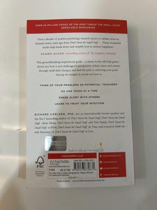 Don't Sweat the Small Stuff par Richard Carlson, livre broché, best-seller pour adultes - Product Image 2