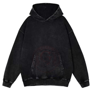 Sudadera con Capucha Vintage para Mujer, Estilo Oversize, de Algodón y Felpa, Corte Holgado para un Look Casual Moderno - Product Image 1