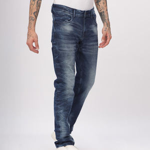 <b>Top</b> Trending Men's Low Waist High Denim Pants Breathable Comfortable Custom Street Casual Style Wholesale Reasonable Price Print - Product Image 3