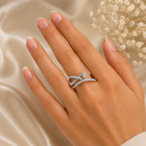 Anillo de Diamante Cultivado en Laboratorio con Corte Marquesa Premium, Plata 925, Oro de 9kt, 14kt, 18kt, Anillos de Diamantes para Compromiso de Mujer - Product Image 2