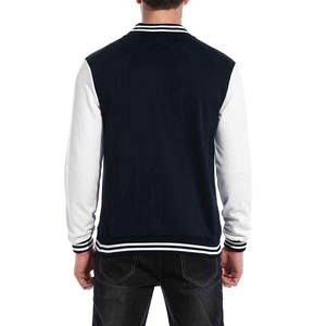 Chaquetas Varsity Personalizadas con Cuerpo de Lana y Mangas de Cuero Vacuno 100% Auténtico, Chaqueta Varsity para Hombre, Chaqueta de Lana y Cuero - Product Image 3
