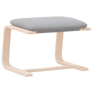 ที่วางเท้าสีเทาอ่อนเก้าอี้มีสไตล์ & ออตโตมันเพื่อความสะดวกสบายและการตกแต่ง - Product Image 2