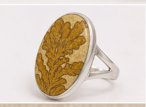 Anillo de Plata de Ley Hecho a Mano con Engaste Ovalado Boho de Sarzari Natural de Calidad AAA para Fiesta, Venta al por Mayor, Joyería para Mujer, Piedra de Nacimiento de Julio - Product Image 3