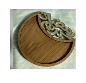 ถาดเสิร์ฟไม้คลาสสิกสไตล์วินเทจประดับมุกเปลือกหอย งานหัตถกรรมพื้นบ้านสำหรับส่งออก - Product Image 5