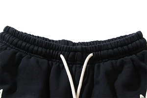 Shorts Homme 100% Coton à Cordon de Serrage, Style Vintage Délavé, Cinq Poches, Streetwear Décontracté, Couleur Unie, Nouvelle Collection Tendance Marque - Product Image 4